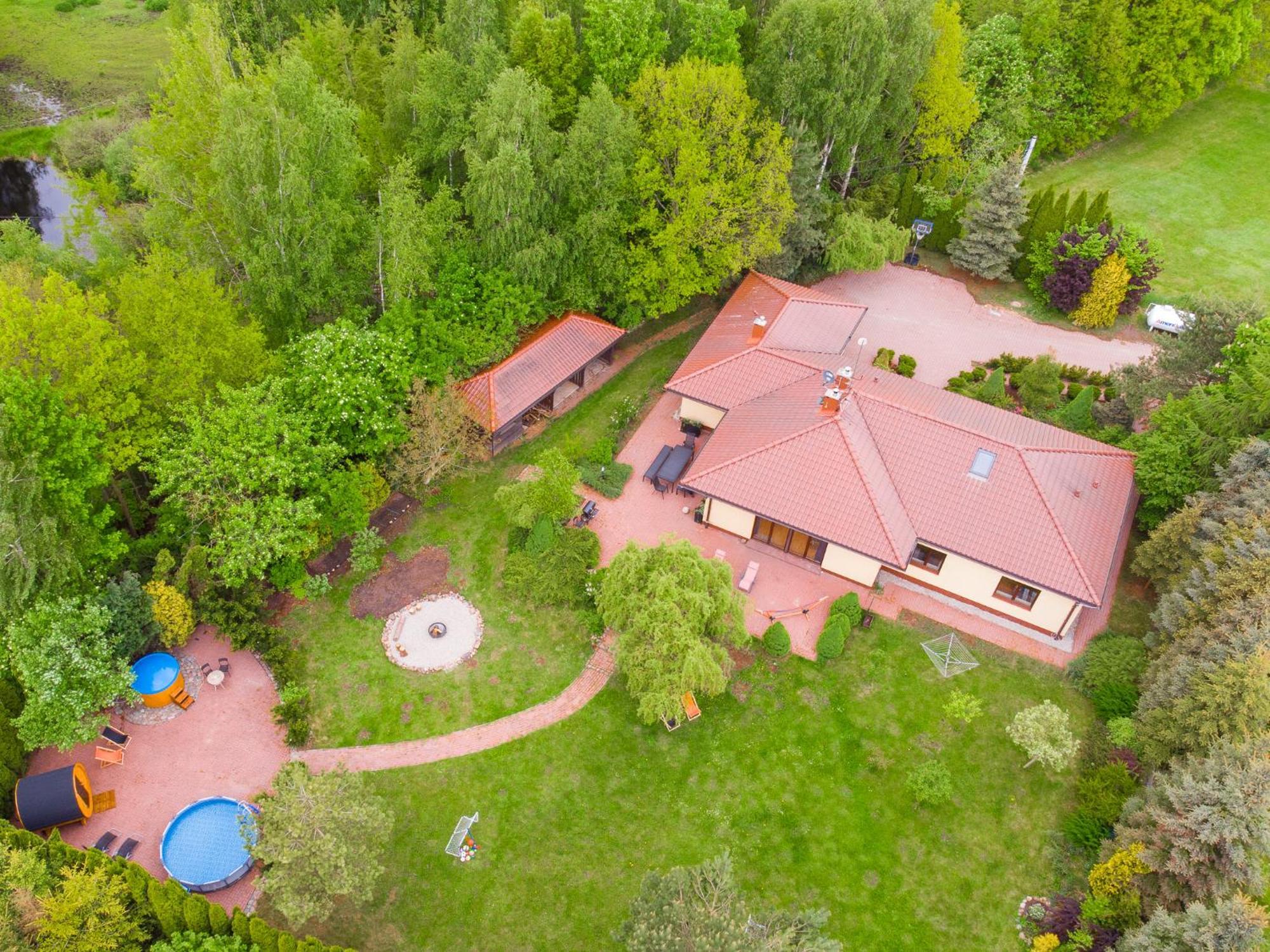 Cze Chill House - Dom Na Kaszubach Villa Czeczewo ภายนอก รูปภาพ